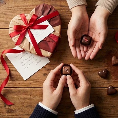 バレンタインデーのチョコを表した画像