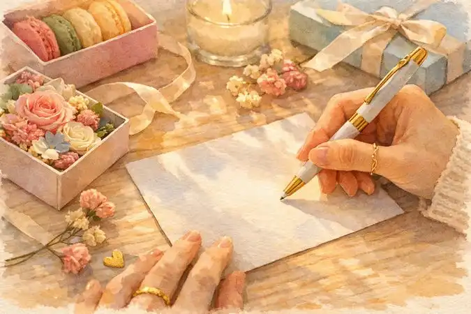 お祝いギフトのイラスト