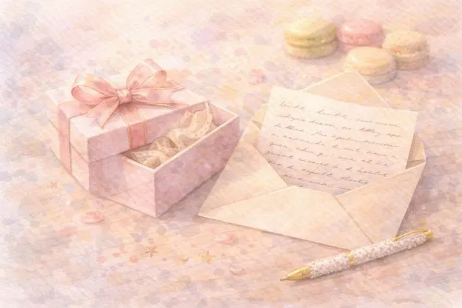 お祝いギフトのイラスト