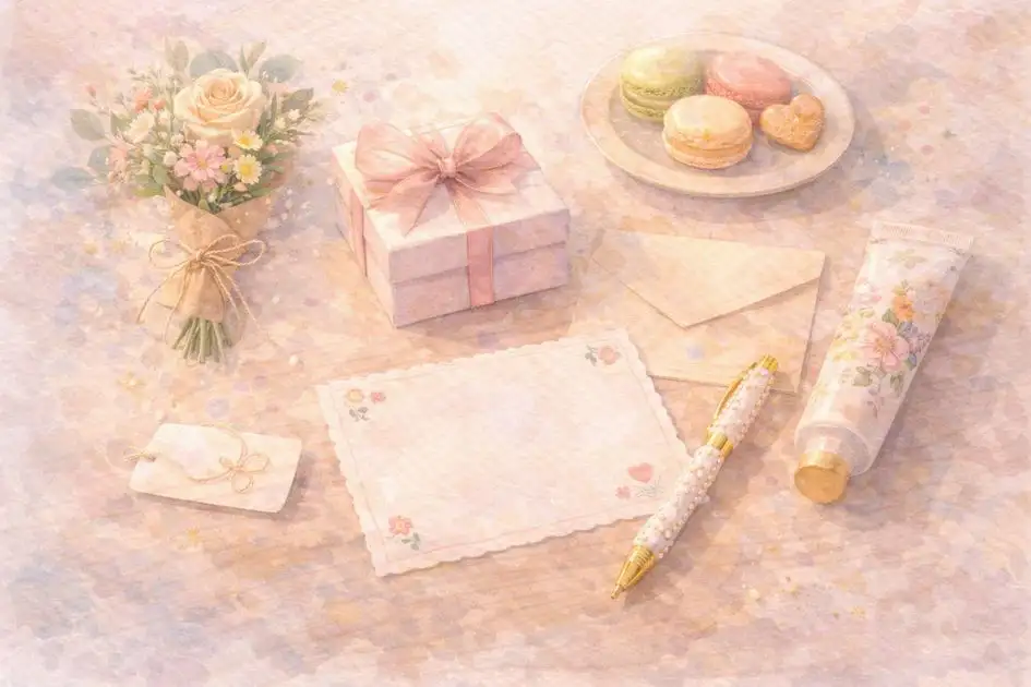 お祝いギフトのイラスト